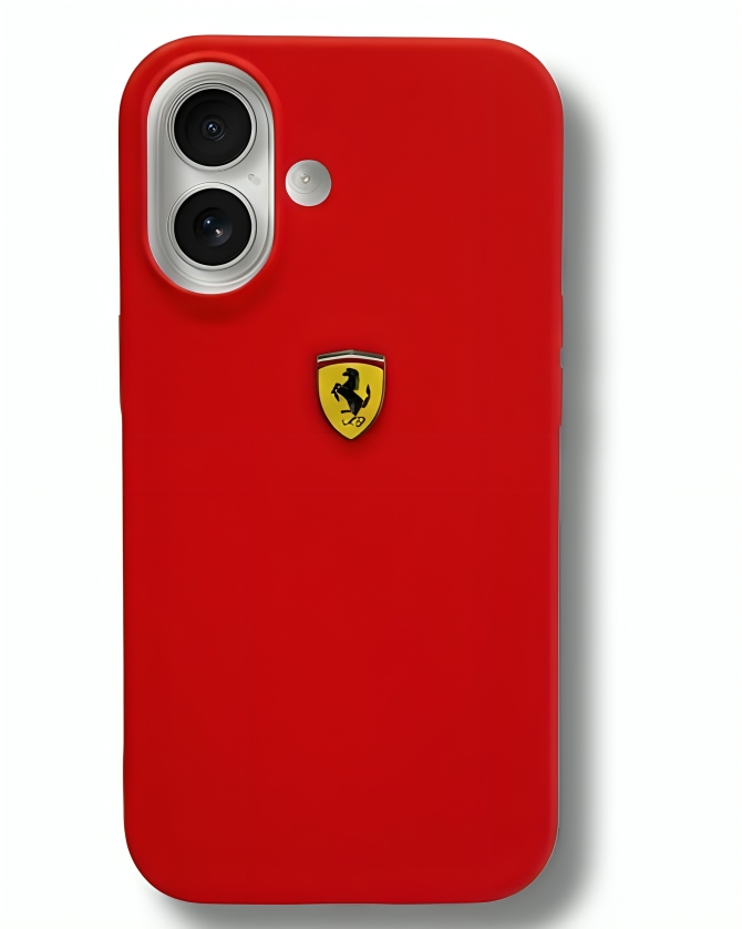 iPhone 16 - Silicon ferrari Case